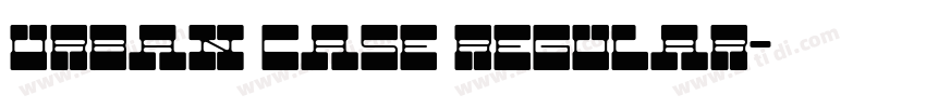 Urban Case Regular字体转换